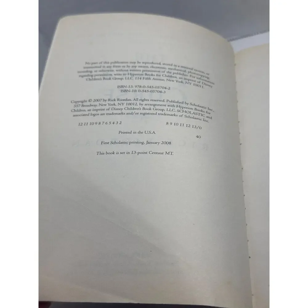 Book percy jackson